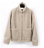 High-neck double jacket