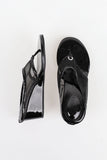 Mesh wedge sandal flip-flops