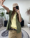 Kate Roll-Up Check Shirt