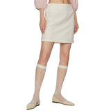 Lesom Color Short Skirt