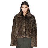 Deef fur shearling jacket