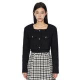 Mirror tweed jacket
