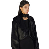 Evie scarf fur shearling jacket