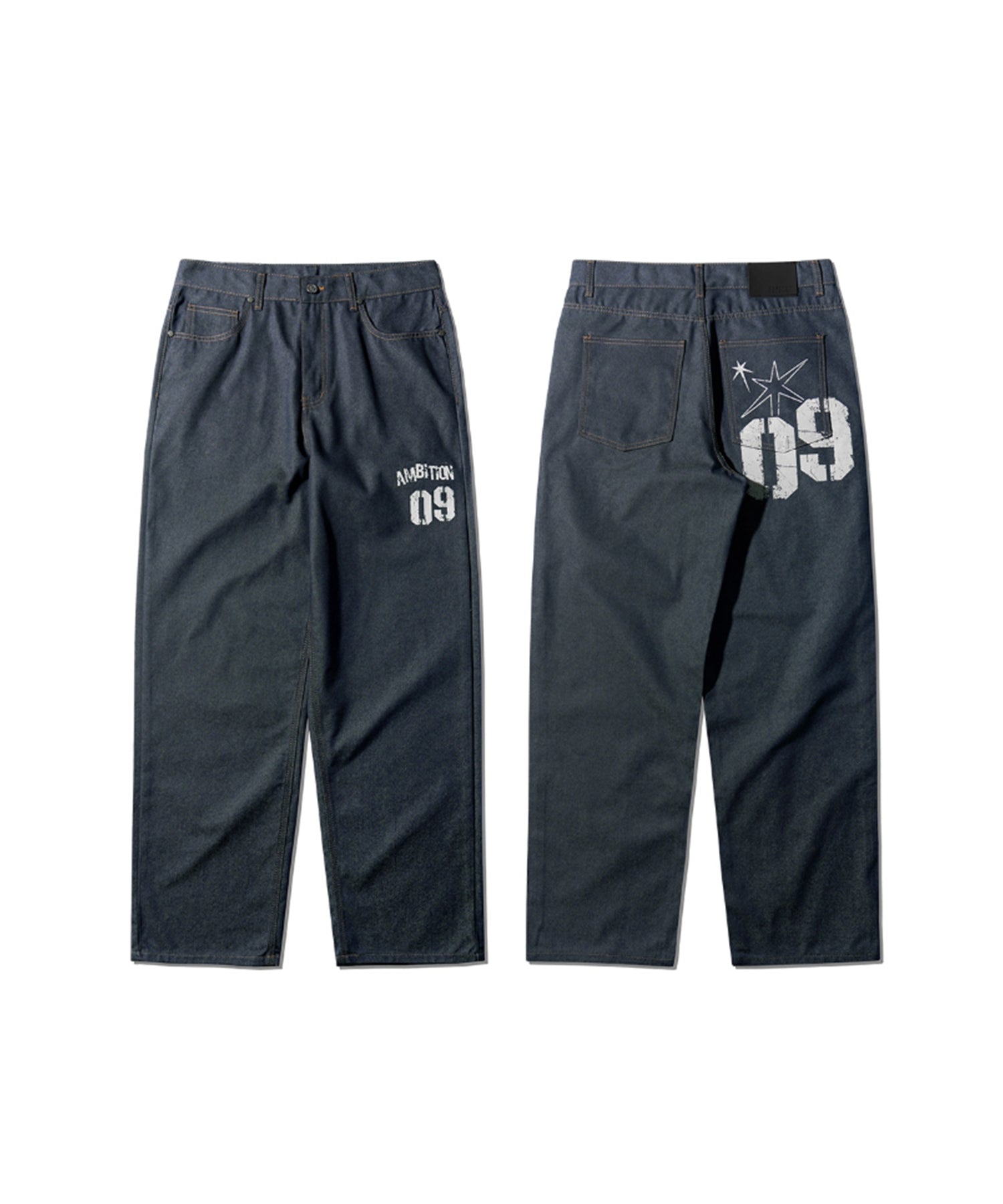 EZKATONのAmbition Denim Pants 全2色 EZKATON (エズカートン) - アンビションデニムパンツ / Ambition
