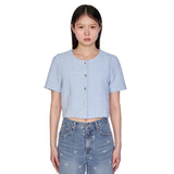 Daom Crop Tweed Jacket
