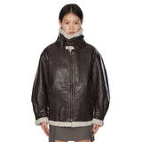 Bronn shearling leather jacket