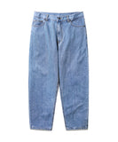 Washed Tapered Denim Pants
