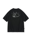 Clover Bunny Embroidered Short Sleeve Tee