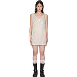 Cream Frill Short One Piece