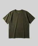 Work Basic Double Cotton Plain Short Sleeve