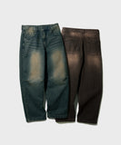 Rusty Wide Denim Pants