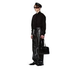 LEATHER BERET