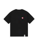 Bear Heart Embroidery Short Sleeve Tee