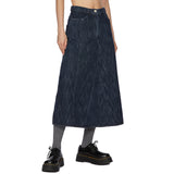 Malone Denim Long Skirt