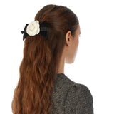 Flower ring hairpin