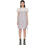 Dinzer Shirring Mid-Length One Piece