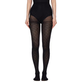 Rood Check Stockings