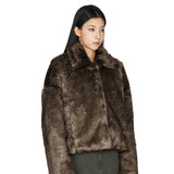 Deef fur shearling jacket