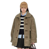 Pro Leather Shearling Short Coat
