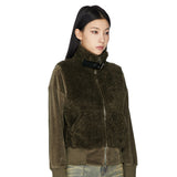 Loui zip-up shearling jacket