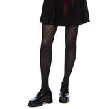 Rood Check Stockings