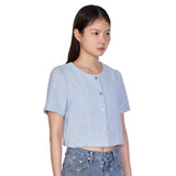 Daom Crop Tweed Jacket