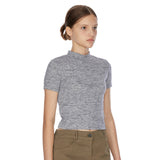 Hidden half turtleneck sweater