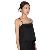 Mars satin tank top