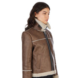 Genma Shearing Leather Jacket