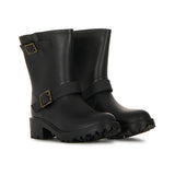 Dozen buckle rain boots