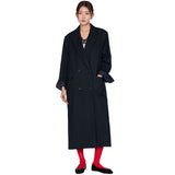 Maven double long coat