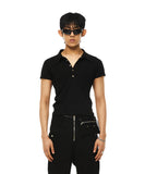 SNAP COLLAR HALF SLEEVE