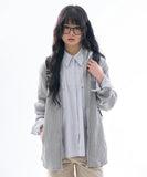 Dusk slim waffle hooded zip-up