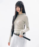 Noah see-through hooded t-shirt