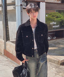 Eight Velvet Denim Trucker Jacket