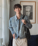 Debor Washed Denim Trucker Jacket