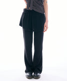 Caligo layered skirt pants