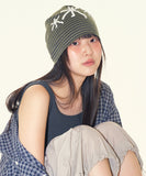 Florin stripe bandana beanie