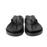 Minimal double sole flip flops