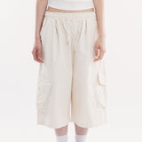 Cedric maxi cargo banding bermuda pants