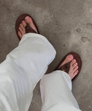 Stran Leather Flip-flops