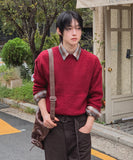 Moden Wool Hacci Round Knit
