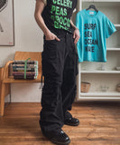 Evan Dyeing Multi Cargo Pants
