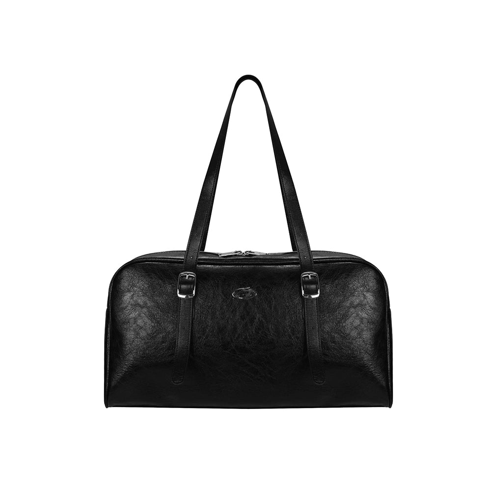 Leather best sale boston bag