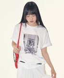 Friends box print tee