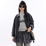 Scaddan pigment zip-up work jacket