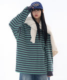 Leon stripe over long sleeve