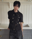 [PLAN MADE] Blake Cutoff Napoleon Jacket