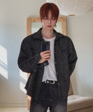 Ronent Tweed Wool Shirt Jacket
