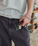 Clark Leather Keyring